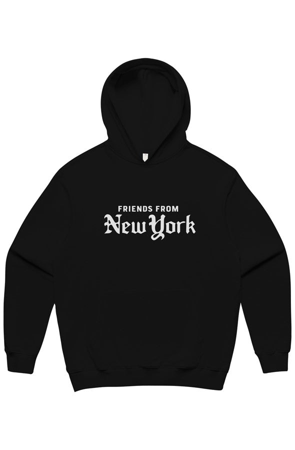 Black Friends From New York Heritage Hoodie.