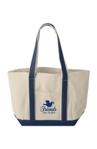 Friendship Dove Canvas Tote